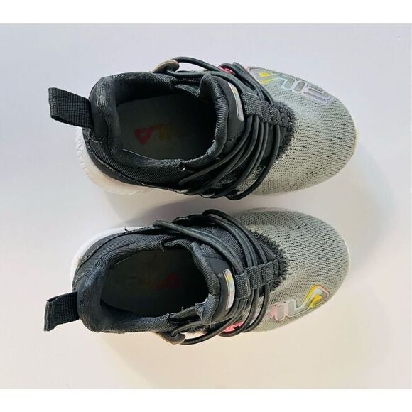 Fila Toddler Size 5 Shoes  Pink And Gray  GUC - Picture 4 of 7